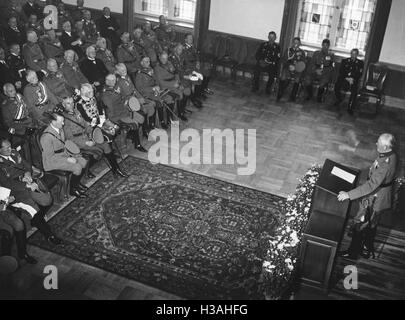 Commémoration du 125e anniversaire de l'Institut de la guerre, Berlin 1935 Banque D'Images