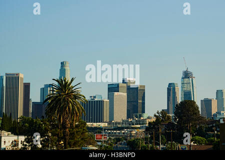 Ville de Los Angeles et souvent connu par ses initiales L.A., est la seconde plus grande ville des États-Unis après New York. Banque D'Images