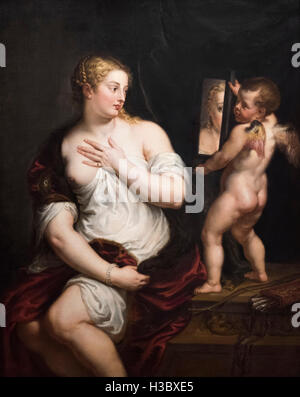 Peter Paul Rubens (1577-1640), Vénus et Cupidon, ca. 1606-11. Banque D'Images