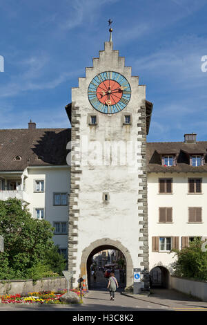 Stadttor, Altstadt, Stein am Rhein, Thurgovie, Suisse | porte de la ville, vieille ville, Stein am Rhein, Thurgovie, Suisse Banque D'Images