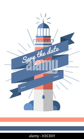 Carte d'invitation de mariage Illustration de Vecteur