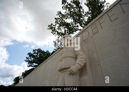 Cambridge American Cemetery and Memorial, Madingley, UK Banque D'Images