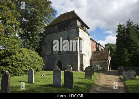 L'église prieurale Rumburgh Banque D'Images