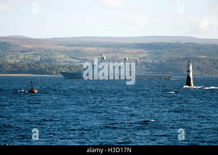 H.D.M.S. Le navire de l'OTAN d'Absalom L16 Clyde en Écosse Banque D'Images