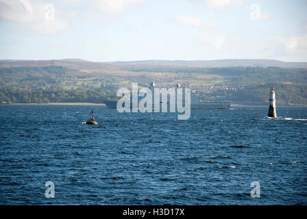 H.D.M.S. Le navire de l'OTAN d'Absalom L16 Clyde en Écosse Banque D'Images