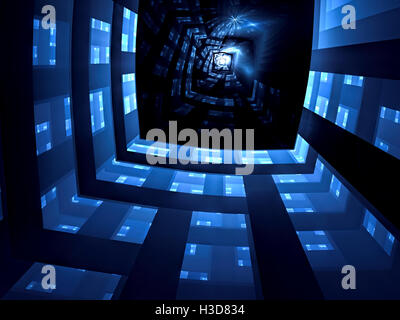 Résumé bien mystique - image générée numériquement Banque D'Images