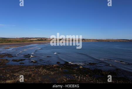 Lunan bay angus scotland octobre 2016 Banque D'Images