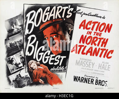 L'ACTION DANS L'ATLANTIQUE NORD sans héros aka Uniforms 1943 Warner Bros film avec Humphrey Bogart Banque D'Images
