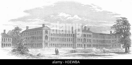 SURREY North Surrey écoles industrielles, Anerly 1850. Illustrated London News Banque D'Images