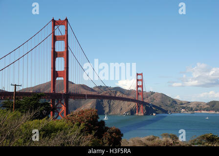 Golden Gate Bridge San Francisco California USA Banque D'Images
