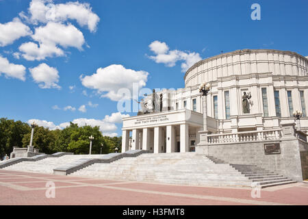 La National Academic Opera and Ballet Theatre du Bélarus à Minsk Banque D'Images