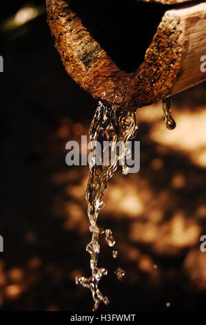 Figé dans le temps de l'eau Banque D'Images