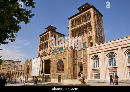 L'Iran, Téhéran, le Golestan Palace, Patrimoine Mondial de l'UNESCO Banque D'Images