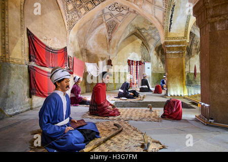 L'Iran, la province du Fars, Shiraz, Vakil bathhouse, hammam Banque D'Images