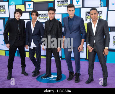 Hollywood, Californie, USA. 6 Oct, 2016. CNCO assiste à l'Amérique latine 2016 Music Awards au Kodak Theater le 6 octobre 2016 à Hollywood, Californie. © l'accès Photo/Alamy Live News Banque D'Images