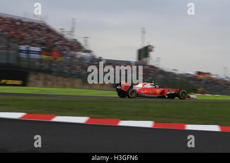 Circuit de Suzuka Suzuka, ville, préfecture de Mie, au Japon. 05Th Oct, 2018. Grand Prix de Formule 1 du Japon. La séance de qualification. La Scuderia Ferrari SF16-H &# x2013 ; Crédit : Kimi Raikkonen Plus Sport Action/Alamy Live News Banque D'Images