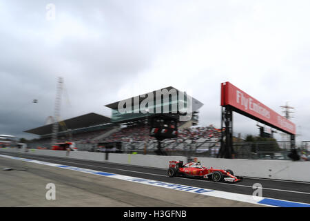 Circuit de Suzuka Suzuka, ville, préfecture de Mie, au Japon. 05Th Oct, 2018. Grand Prix de Formule 1 du Japon. La séance de qualification. La Scuderia Ferrari SF16-H &# x2013 ; Crédit : Kimi Raikkonen Plus Sport Action/Alamy Live News Banque D'Images