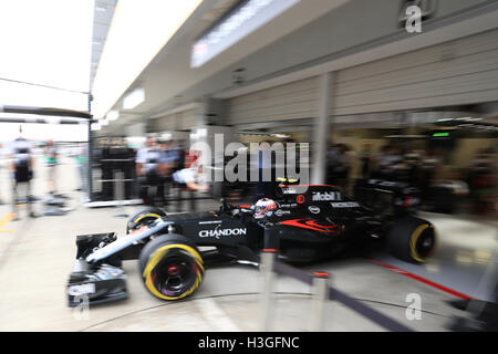 Circuit de Suzuka Suzuka, ville, préfecture de Mie, au Japon. 05Th Oct, 2018. Grand Prix de Formule 1 du Japon. La séance de qualification. Honda McLaren MP4-31 &# x2013 ; Jenson Button. Credit : Action Plus Sport/Alamy Live News Banque D'Images