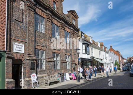 High Street, Rye, East Sussex, Angleterre, Royaume-Uni Banque D'Images