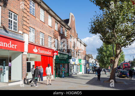 Le Broadway, Greenford, London Borough of Ealing, Greater London, Angleterre, Royaume-Uni Banque D'Images