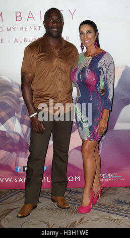 4 août 2016 - Derek Redmond assistant à Sam Bailey Lancement de l'Album, Dorchester Hotel à Londres, au Royaume-Uni. Banque D'Images