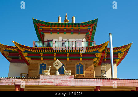 Temple bouddhiste dans le Verhne-Beryozovsky ville Oulan-oude Datsan. République bouriate. La Russie. Banque D'Images