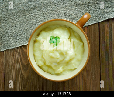 Purée de pommes de terre Perunamuusi dans le style finlandais Banque D'Images