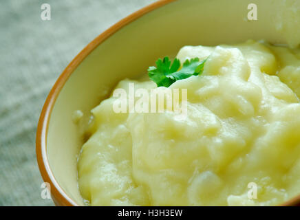 Purée de pommes de terre Perunamuusi dans le style finlandais Banque D'Images