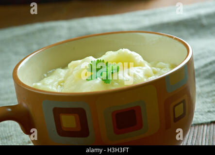 Purée de pommes de terre Perunamuusi dans le style finlandais Banque D'Images