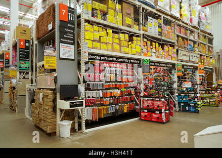 Le magasin Home Depot à Acapulco, Mexique. Banque D'Images