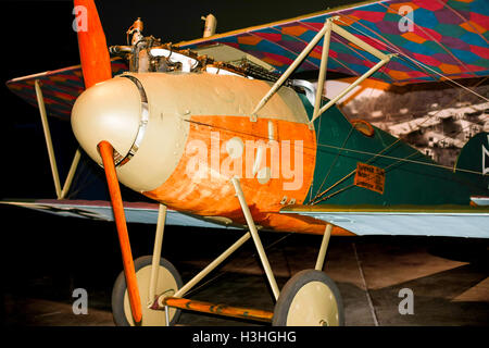 Avion de chasse allemand, Albatros, à partir de la Première Guerre mondiale Banque D'Images