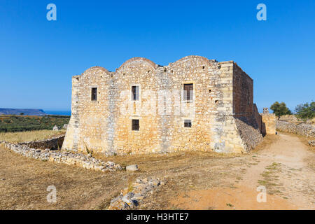 Aptera antique sur l'île de Crète. Grèce Banque D'Images