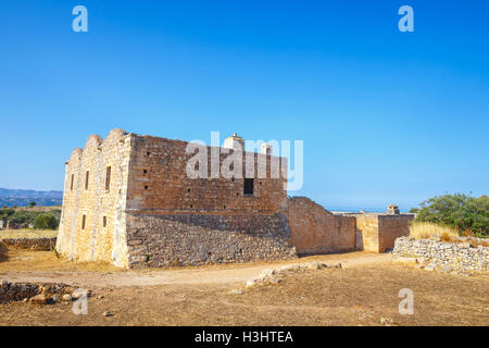 Aptera antique sur l'île de Crète. Grèce Banque D'Images