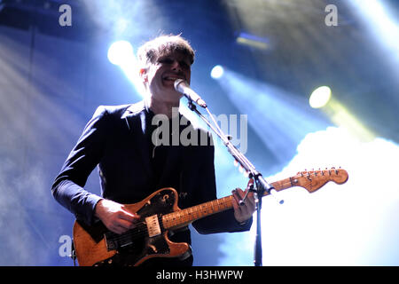 BARCELONA - 31 MAI : Franz Ferdinand (British indie rock originaire de Glasgow) concert à San Miguel Primavera Sound Festival. Banque D'Images