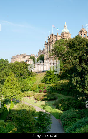 Les jardins de Princes Street - image Banque D'Images