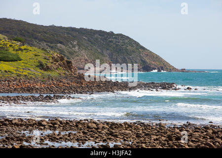 Stokes Bay, situé sur la côte nord de l'île Kangourou, troisième plus grande île de l'Australie, l'Australie du Sud Banque D'Images