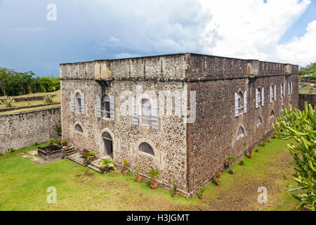 Fort Napoléon à Terre-de-Haut, Les Saintes, l'île de La Guadeloupe Banque D'Images