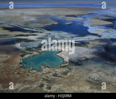 Lake MacLeod, salt lake, Banque D'Images