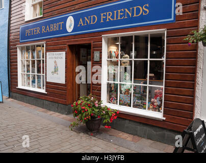 Peter rabbit and Friends Shop à Keswick, Lake District,Cumbria Banque D'Images