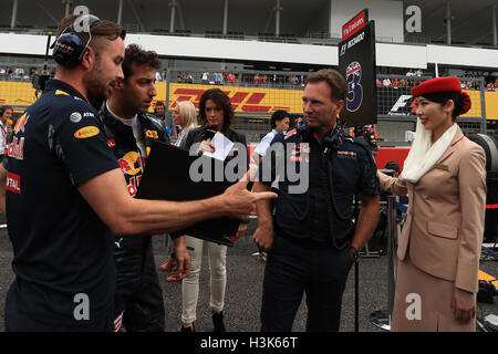 Circuit de Suzuka Suzuka, ville, préfecture de Mie, au Japon. 09Th Oct, 2018. Formula 1 Grand Prix du Japon le jour de la course. Red Bull Racing RB12 &# x2013 ; Daniel Ricciardo © Plus Sport Action/Alamy Live News Banque D'Images