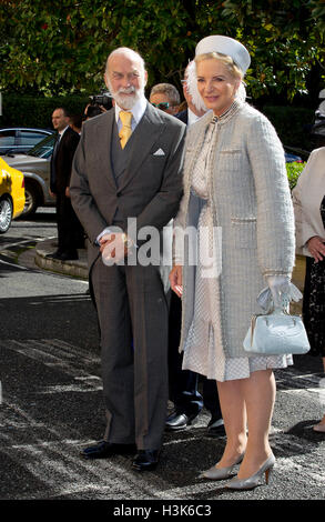 Tirana, Albanie. 09Th Oct, 2016. Le prince et la princesse Michael de Kent Mariage Royal de S.A.R. le Prince Leka II de l'Abanians et Mlle Elia Zaharia, le 8 octobre 2016, Tirana, Albany 08-10- 2016 Photo : Albert Nieboer//Point de vue - pas de fil - SERVICE/dpa/Alamy Live News Banque D'Images