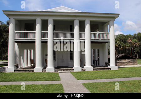 Historique du parc d'état de Gamble Plantation Banque D'Images