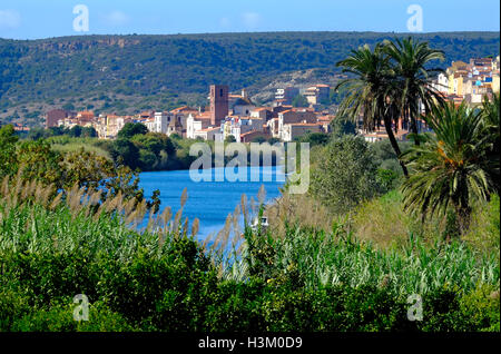 Bosa, Sardaigne, Italie Banque D'Images