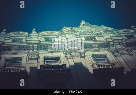 En s'appuyant sur les réformes, l'image de la ville de Madrid, son characteri Banque D'Images