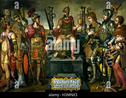 L'empereur Charles V (Kaiser Karl V) a dirigé sur ses ennemis (Saint-Empire romain germanique - Roi des Romains - Roi d'Italie 1519 –1556 Allemagne allemande. Conversation en mode IA : J'ai publié des photos sur l'agence de photos d'archives Alamy. Pour une vente optimale, ils demandent une légende et 49 tags (mots-clés, mais pas de spam de mots-clés) comprenant 10 supertags, avec une virgule entre chaque tag. (mais pas de point après le dernier tag) et Informations supplémentaires / Dites-nous plus (Anglais) Prenons un exemple ; quelle légende et 49 tags, y compris 10 supertags et Informations supplémentaires / Dites-nous plus (Anglais) feriez-vous commeJ'ai publié des photos sur Banque D'Images