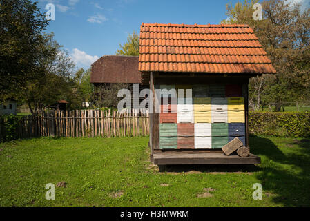 Les fours traditionnels à Kumrovec, Croatie Banque D'Images