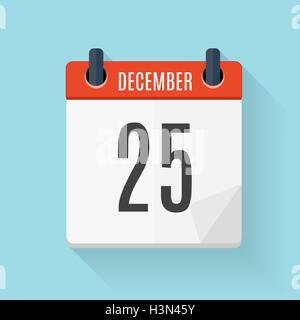 L'icône Calendrier Télévision tous les jours. Emblème de l'illustration vectorielle. Élément de Illustration de Vecteur