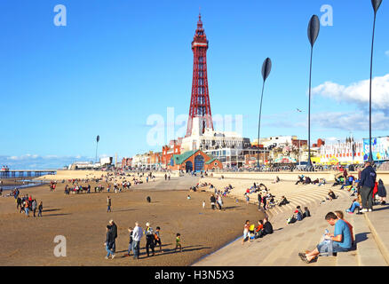 Blackpool, Lancashire, England, UK Banque D'Images