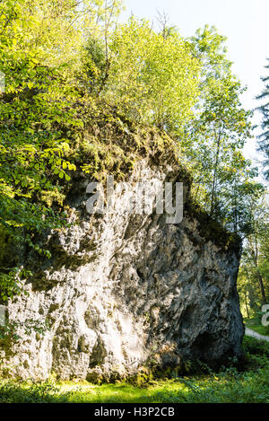 Beau paysage en Jura Souabe Banque D'Images