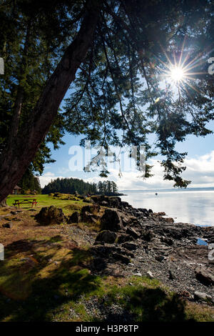 April Point Resort & Spa - Quadra Island (près de Campbell River, sur l'île de Vancouver en Colombie-Britannique (Canada) Banque D'Images